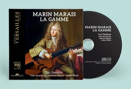 Marin Marais • LA GAMME & autres morceaux de simphonie pour le violon, la viole et le clavecin, Paris, 1723